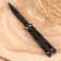 Bowing knife "Wing" 16.5cm, blade 73mm/1.5mm, black