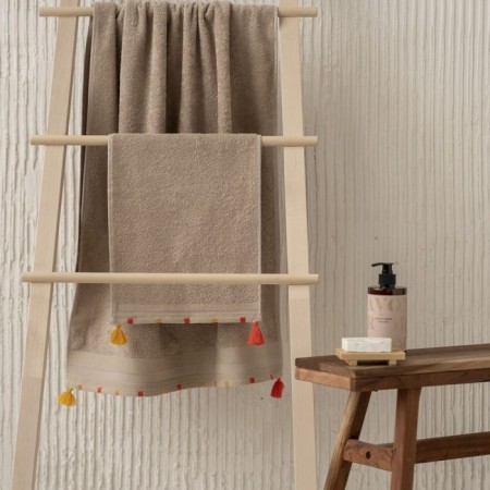 Terry towel Pasionaria "Lolas", 450 gr, size 30x50 cm, cappuccino color