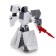 Shattl robot, transforms, with metal elements