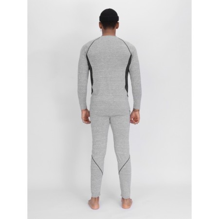 Thermal underwear is male, size 46-48, the color is light gray-10
