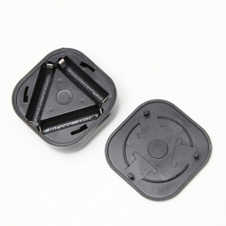 Night Pushlite "Square" 4XLED, 3AAA Black 6.5x6.5x2.5 cm Risalux-11