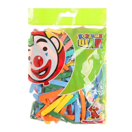 Twisting ball 270, pastel, set of 100 pcs., Mix-1
