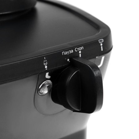 Coffee machine KitFort KT-706, Rozhkova, 800 watts, 0.25 l, cappuccino, black-2