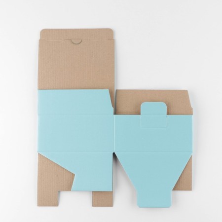 Gift folding box, packaging, Tiffany, 15 x 15 x 7 cm-8