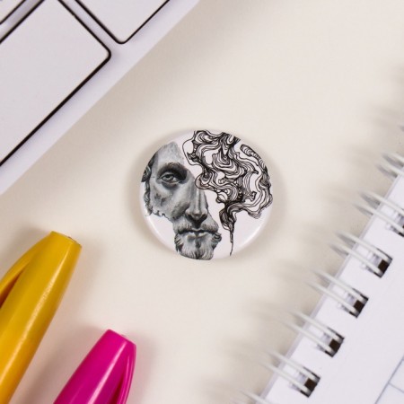 Icons sunset set 8 pcs d = 25 mm "white" 16.5x17 cm-3