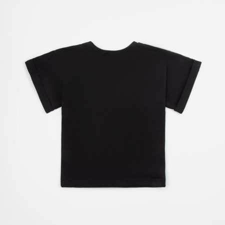 Children's T -shirt Amarobaby Bear, height 122 cm, black color-12