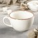 Tea cup Beige, 340 ml, beige color