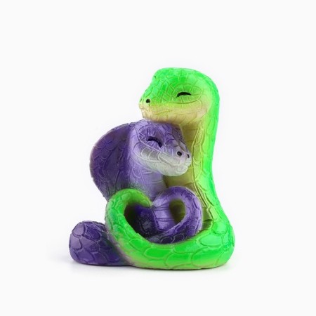 Figure 2025 “New Year's collection: a snake with a heart”, 3.5 x 3.2 cm-7