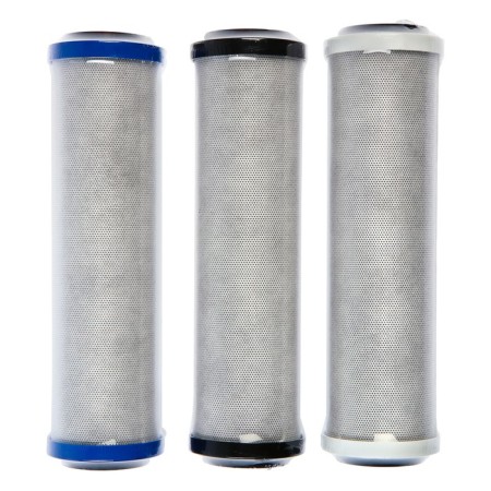 A set of interchangeable cartridges for Aquaphor Trio Norm, B510-03-02-07, filtering