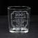 The set "First in everything", glass glass 250 ml, stones for whiskey, forceps