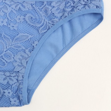 Panties female color blue, size 44-46-1