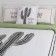 Bed linen "Ethel" 2 joint venture cactus 175x215 cm, 200x220 cm, 50x70+3 cm - 2 pcs