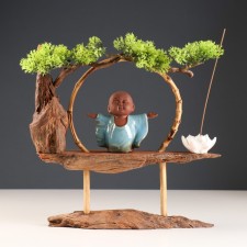 Souvenir tree, porcelain 