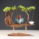 Souvenir tree, porcelain "Little Buddha in Blue" with a stand for incense 35x35x9.5 cm