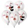 Shar Latex 12 "" Festive Bears ", 5 pcs.