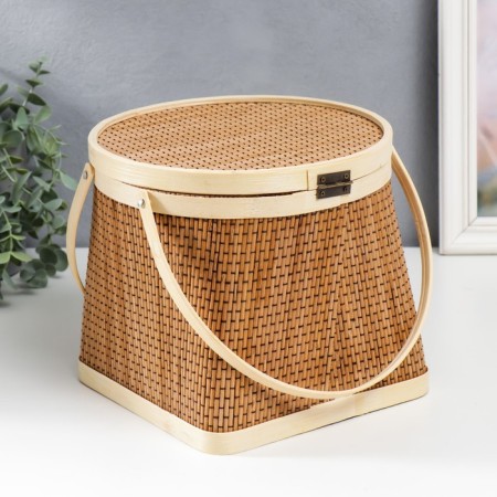 Bamboo Bamboo Bamboo Capes with pens 18x20x22 cm-2