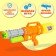 Water pistol "Energy Destroyer", with pumping, 40 cm., Mix color