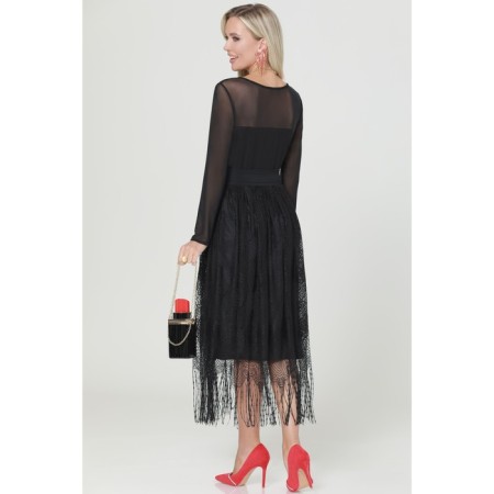 Women's dress "Spectacular output", size 52-4