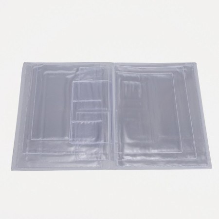 Folder for documents, 3 sets, blue color-2