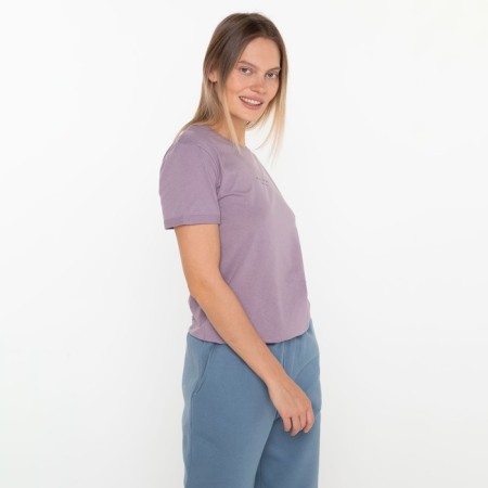 T -shirt female, gray color, size 48-1