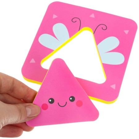 Soft puzzle for kids "colors and shapes", 8 puzzles, crumb I-17