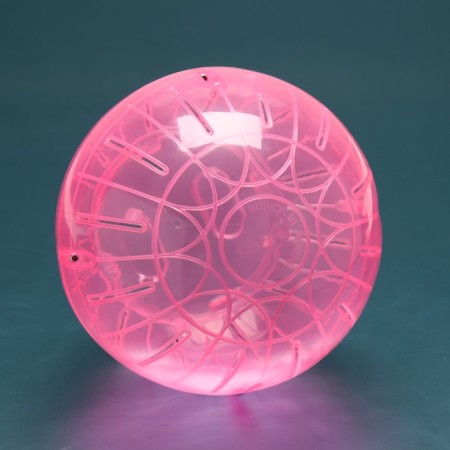 Ball for rodents "Pigger", 14.5 cm, pink-5