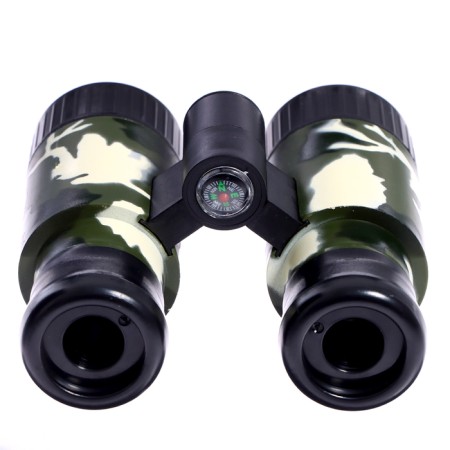 Binoculars have a collapsible “partisan”, with a compass, the color of a mix, in a package-3