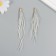 Decor for creativity Pen "Brush Ostrus" set 2 pcs gray 9x0.5 cm