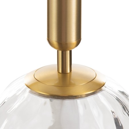 Bayerlux lamp "Javier" E14 40W gold-pro-transparent 15x15x35-185 cm-7