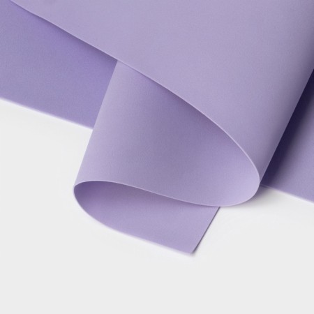 Foamiran Iranian, 60 × 70 cm, thickness 0.8-1 mm, lavender/153-2