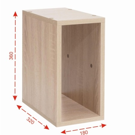 Rabberry No. 2 Dice Cube 1/2 section, 360x180x320, Dub Sonoma-1