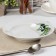Deep “olives” plate, 225 ml, d = 20 cm, white color, mix, porcelain pattern