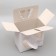 Confectionery packaging without printing, box, 1 kg, 21 x 21 x 12 cm