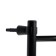 Electric towel Zein PE-05 "Victoria", 400x600 mm, 4 shift, dimmer, black