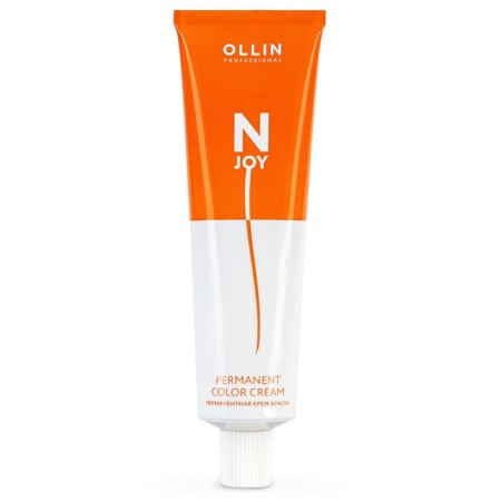 Cream-color hair Permanent Ollin Professional N-Joy, tone 9/72, brown-violet blond, 100 ml-5