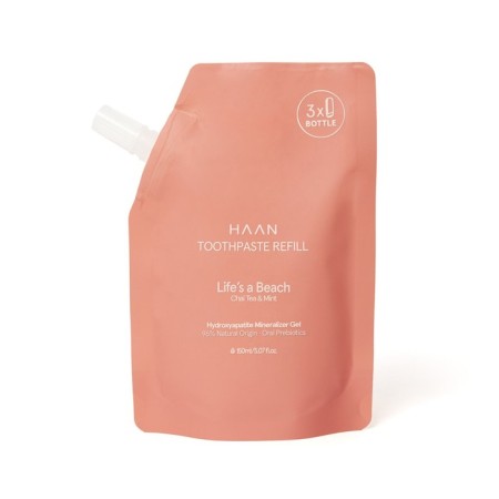 Haan toothpaste “Fragrant tea and mint”, with prebiotics, in refile, 150 ml
