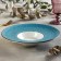 Porcelain plate for the paste Wilmax Splash, 250 ml, d = 27 cm, the color of the blue