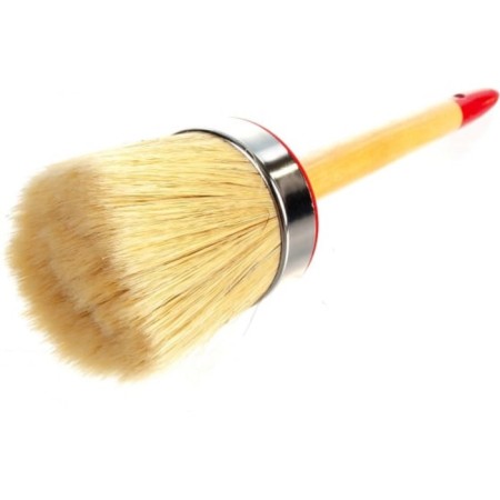 Round bison 01501-65, light bristle, wooden pen, No. 20x65mm