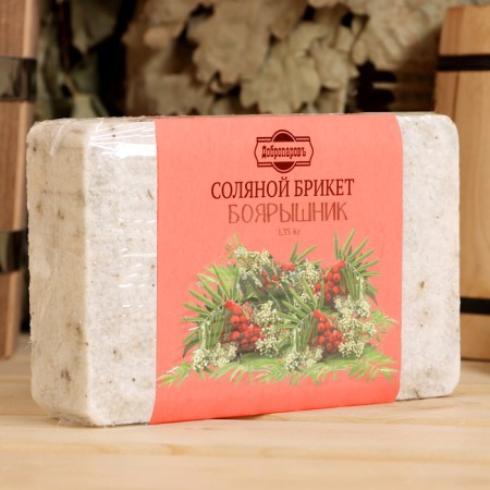 Salt Brikemnik Salt Brikem with Altai herbs, 1.35 kg "Dobroparov"-1