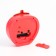 Clock - HELP WEAR "Strawberry" Children's, discrete move, 13 x 14 cm, aa