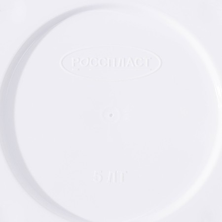 Pot with the pallet "pebbles", 5 l, white color-4