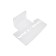 Bracket for PlayStation5, hidden installation, thickness 3 mm, wall, white