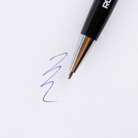 Ballic Metal handle "Russian Power", blue paste, 1 mm-3