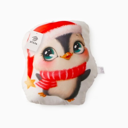 New Year. Ethel Pill "Happy Penguin" 30x35 cm, 100 p/e, velor-4