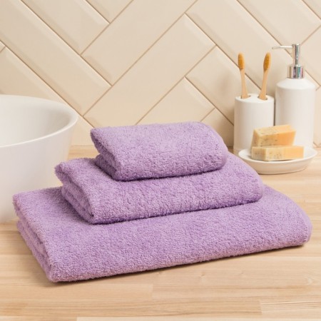 Terry towel economy and I 30*60 cm, col. purple, 100% cotton, 320 g/m2-1
