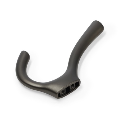 Furniture hook CAPPIO TKD029, two -rod, graphite color-5