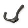 Furniture hook CAPPIO TKD029, two -rod, graphite color
