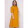 Dress shirt female Prima Linea, size 58, orange color
