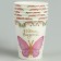 Paper glasses "Butterflies", 6 pcs