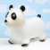 Toy - Children's jumper "Panda" rubber inflatable, 43x29cm, white